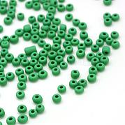 Матовое непрозрачное стекло бисер SEED-R029-4mm-A10