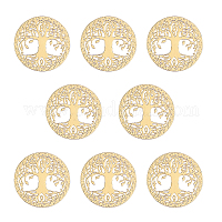  OLYCRAFT 9pcs 1.6x1.6 Inch Buddha Theme Stickers