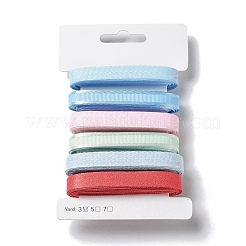 18 yarda de cinta de poliéster de 6 colores.&nbsp;SRIB-C001-B11