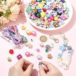 Kits de fabrication de porte-clés bricolage&nbsp;DIY-CJZ0001-02