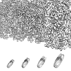 600 connecteur de chaîne à billes en acier inoxydable 304 de 4 styles&nbsp;STAS-UN0026-97