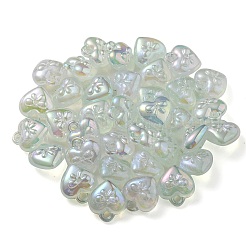 Pendenti acrilici trasparenti con placcatura uv luminosa&nbsp;OACR-P010-10B