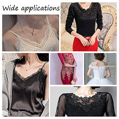 Кружевной воротник с вышивкой в виде подсолнухов DIY-WH0308-324B