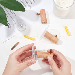 Крючок-вешалка из бука HJEW-WH0014-57