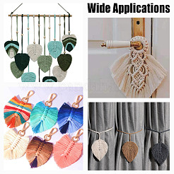 1 набор деревянных кисточек для обрезки бахромы AJEW-HY0001-75A