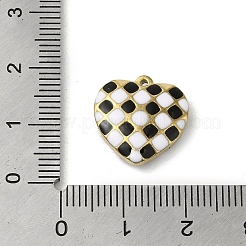 Подвески из нержавеющей стали 304 с эмалью&nbsp;STAS-E216-02G-01