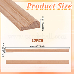 12 шт. деревянные палочки для поделок&nbsp;WOOD-GA0002-03A