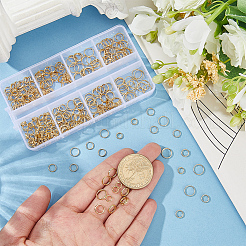 300 шт. 8-х видов разъемных колец из нержавеющей стали&nbsp;STAS-BBC0008-88