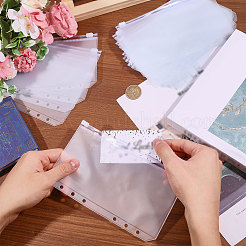 Sacs de rangement en plastique pour classeurs&nbsp;AJEW-WH0696-616