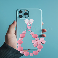 1 шт. сплава ремешки для мобильных телефонов для женщин&nbsp;HJEW-LP0001-60