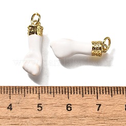 Латунь эмаль подвески&nbsp;KK-Q043-29A-01