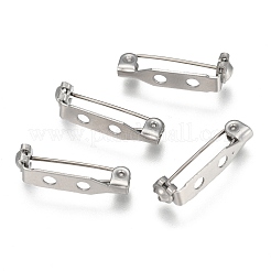 Наборы фурнитуры для брошей из нержавеющей стали 304 STAS-G137-52P-02