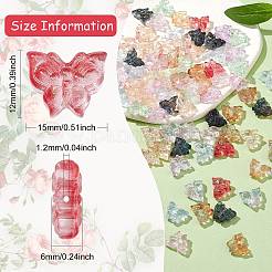 100 шт. Прозрачные стеклянные бусины&nbsp;GLAA-CJ0002-40