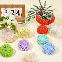 8 пачка 8-х цветных эластичных лент для вязания крючком&nbsp;WCOR-GF0001-04B