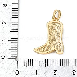 Рождественские латунные эмалевые подвески KK-K413-03G