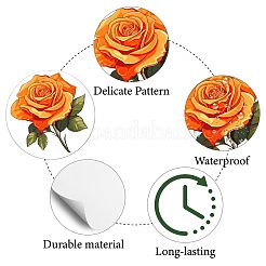 8 лист пластиковые водонепроницаемые самоклеящиеся наклейки с картинками&nbsp;DIY-WH0428-078