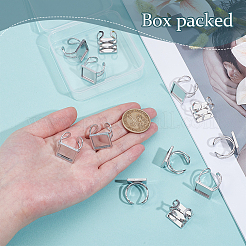 12 шт. 201 нержавеющая сталь для установки колец манжеты&nbsp;STAS-BC0004-09B