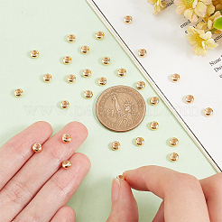 30 шт. Латунные бусины KK-BC0012-62