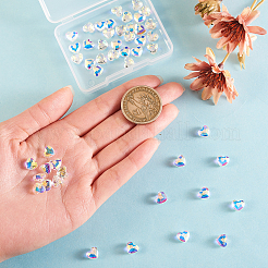 Прозрачные стеклянные бусины k9 GLAA-CJ0001-34