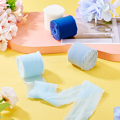 4 рулон двухцветной полиэстеровой ленты с потертостями OCOR-TA0002-87C