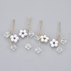 Абс пластмассовые жемчужные подвески KK-N235-011