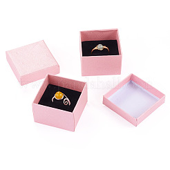 Schmuck- und Ringaufbewahrungsboxen aus Papier mit Muschelstruktur&nbsp;CON-TAC0014-15D