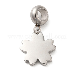 304 нержавеющая сталь эмалированная европейские подвески-шармы STAS-G308-31P-01