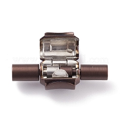 Ионное покрытие (IP) 304 нержавеющая сталь европейские застежки с концами шнура STAS-G239-15R