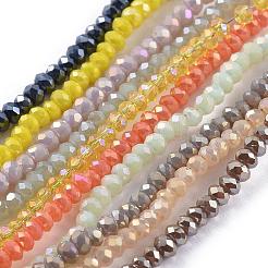 Стеклянные бусины GLAA-F079