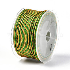 11 м поликоттоновый металлизированный плетеный шнур&nbsp;OCOR-N008-01C