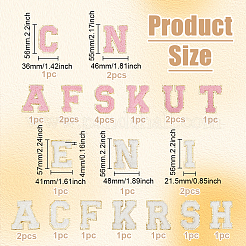 Салфетка для полотенец ткань с компьютерной вышивкой гладить/пришивать заплатки DIY-FG0006-19