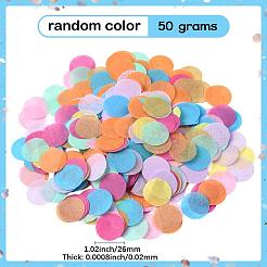 50 г бумажного конфетти для разбрасывания по столу&nbsp;DIY-SP0005-42A