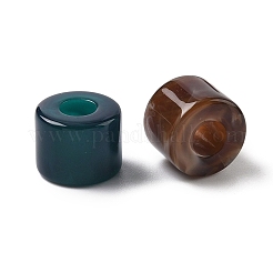 Акриловые бусины двухцветные&nbsp;OACR-C040-08