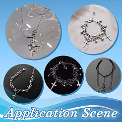 30 шт. 3 стиля карабинов из нержавеющей стали 304 STAS-UN0050-14