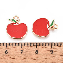 Подвески с эмалью из фруктового сплава&nbsp;ENAM-T022-32A