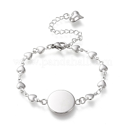 Fabbricazione di braccialetti in acciaio inossidabile 304 anti-ossidazione&nbsp;STAS-L248-009P-A