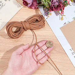 10 m cordon en cuir de vachette&nbsp;DIY-CL0001-21B