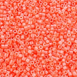 Цилиндрические стеклянные шарики флуоресцентного цвета SEED-S047-P-001