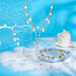 36 шт. 6-х цветные подвески из АБС-пластика с имитацией жемчуга&nbsp;FIND-PH0028-39