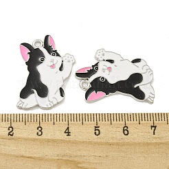 Crémaillère placage pendentifs en émail d'alliage&nbsp;ENAM-Z014-01P-09