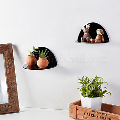 Акриловая настенная клейкая полка для камеры с железным винтом ODIS-WH0002-87A