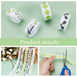 4 рулон 4-цветной репсовой ленты с принтом в виде спортивного мяча&nbsp;OCOR-PH0004-07C