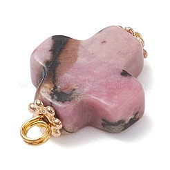 6 шт. 6 подвески из натурального зеленого авантюрина PALLOY-JF04298