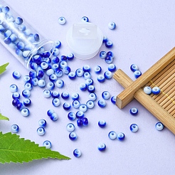 6/0 opaques perles de rocaille de verre&nbsp;SEED-YW0002-13O