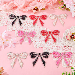 8 шт. 4-х цветные заплатки из полиэфирной ткани&nbsp;PATC-TA0001-29