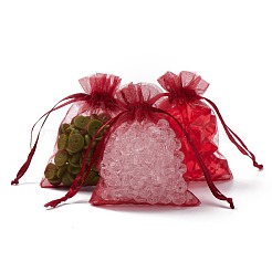 Organza-Geschenktüten mit Kordelzug&nbsp;X-OP-R016-7x9cm-03