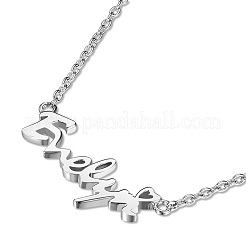 Colliers avec pendentif en 925 argent sterling&nbsp;JN877A