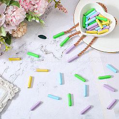 40 шт. двухцветный литой наконечник шнура&nbsp;FIND-GF0008-47A