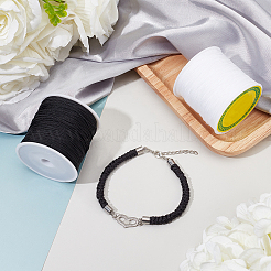 2 рулон 2-х цветная плетеная нейлоновая нить&nbsp;NWIR-PH0001-78