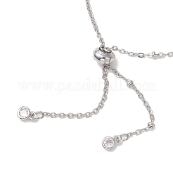 Изготовление браслета-слайдера из цепи-кабеля из нержавеющей стали 304&nbsp;AJEW-JB01502-02